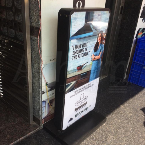 Fabric Signage Floor Standee